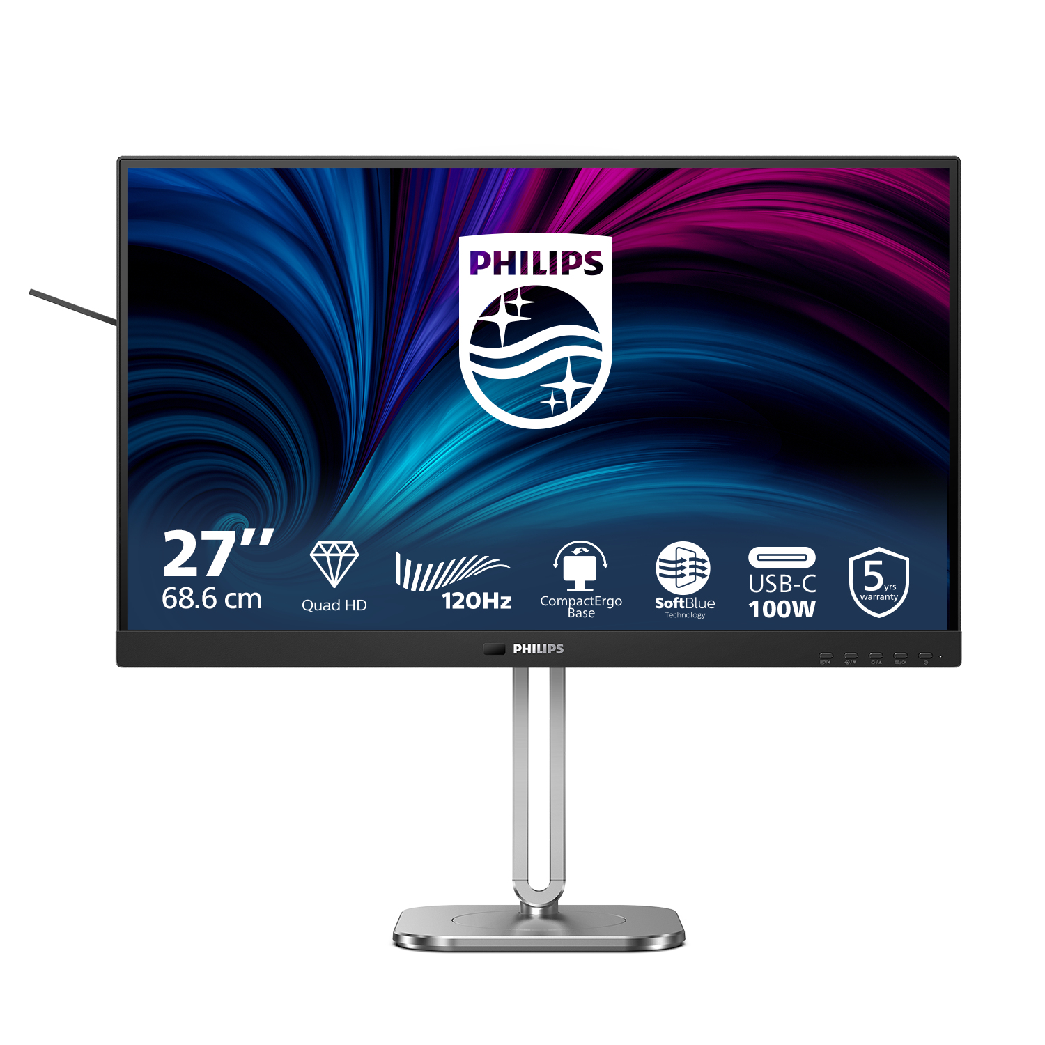 Philips 27B2U4601/00 pantalla para PC 68,6 cm (27") 2560 27B2U4601/00