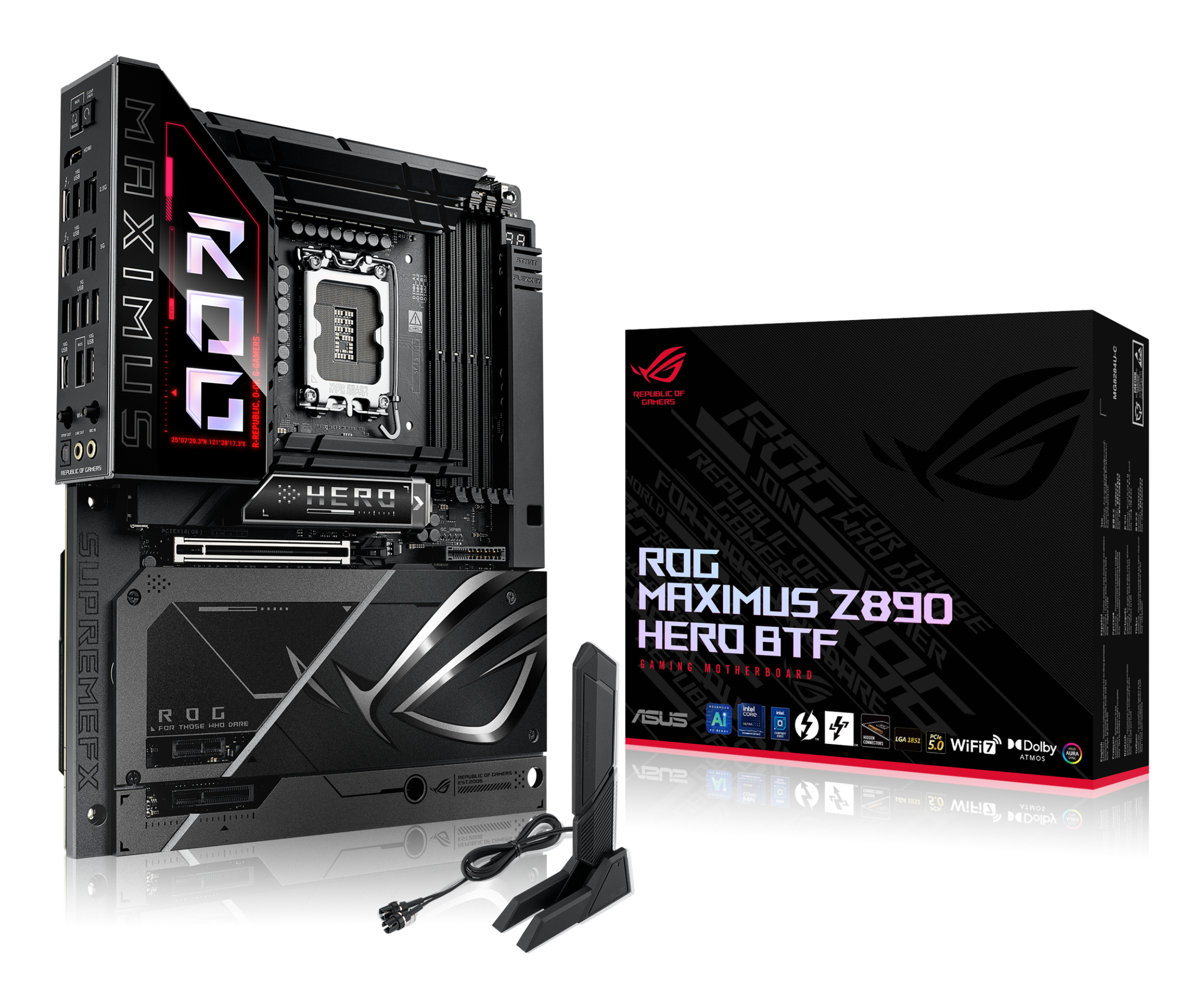 Asus ROG Maximus Z890 Hero BTF WIFI Socket 1851
