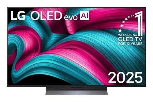 TV OLED 48" - LG OLED48C54LA, 4K, Α9 AI Procesador 4K Gen8, Smart TV, Negro