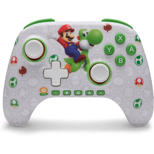 Mando inalámbrico Power A Mario & Yoshi para Nintendo Switch 2.