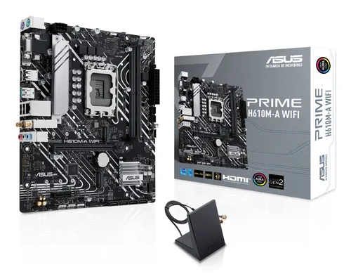 ASUS PRIME H610M-A WIFI Intel H610 LGA 1700 micro ATX 90MB1G00-M0EAY0