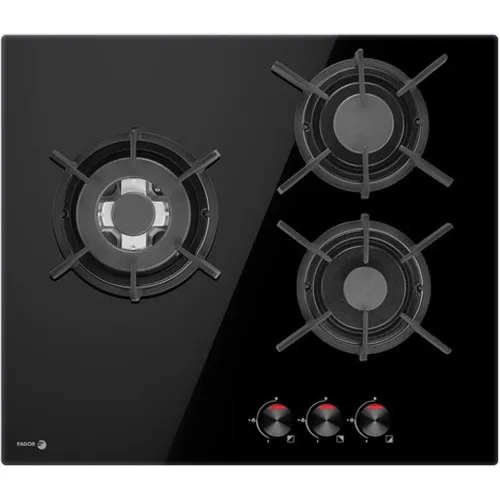 Fagor - Placa gas Fagor con 3 quemadores - 3CFI-3GLSPB.