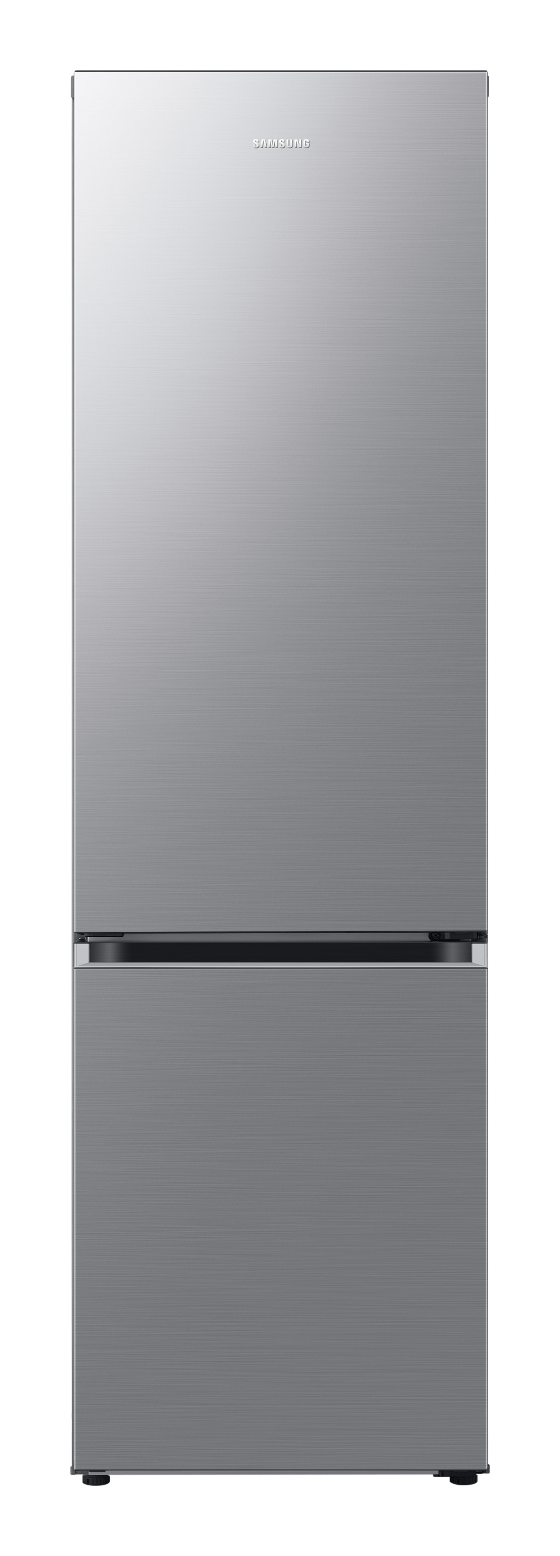 Samsung - Frigorífico Combi Samsung con IA 203cm Balda Botellero 390L Clase C Inox RB38C600CS9-EF.