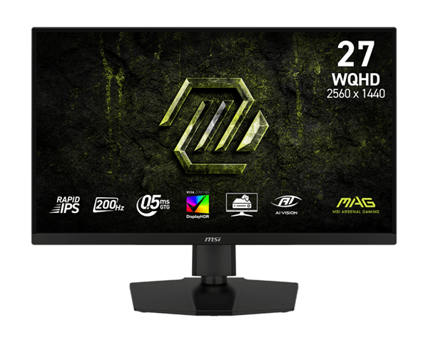 MONITOR MSI MAG 274QPF E20 27" Rapid IPS 2560 x 1440 HDMI