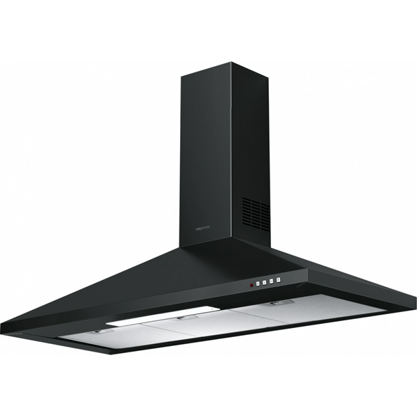 CAMPANA CHIMENEA MEPAMSA GAVIA 90 NEGRA ANCHO 90 CM NEGRA