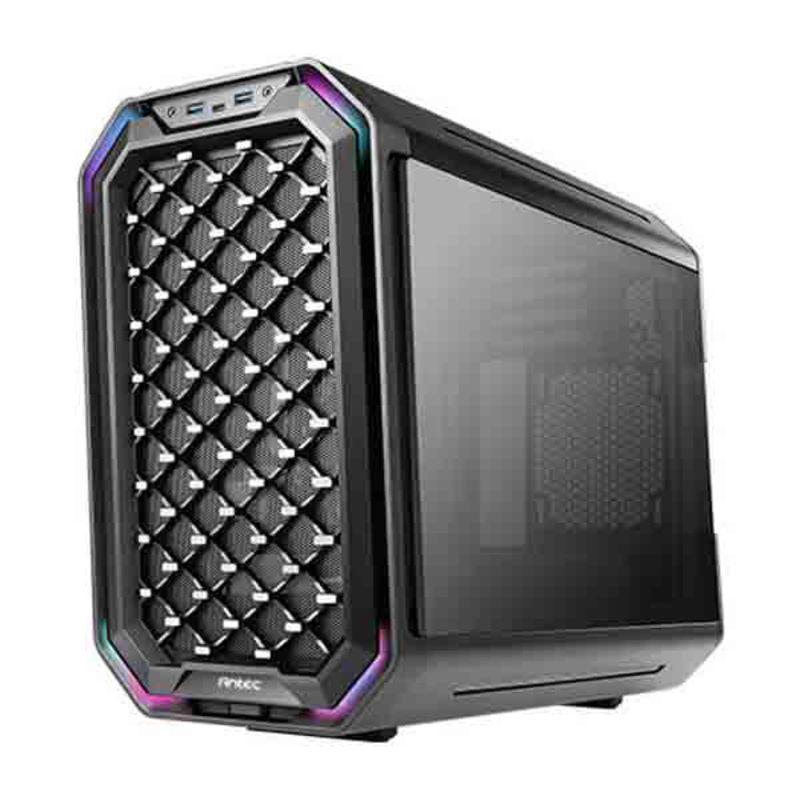 Antec Dark Cube Diamond Grille Cristal Templado - Caja/Torre