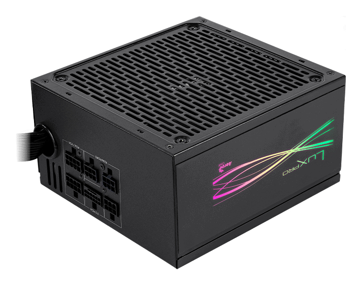 Fuente Alimentación 750W AEROCOOL LUXPRORGB750M 80 PLUS Bronze Fully-Modular Negro
