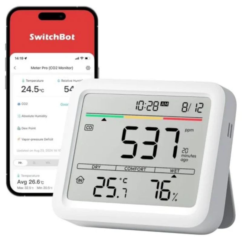 SwitchBot Meter Pro Monitor Calidad Aire