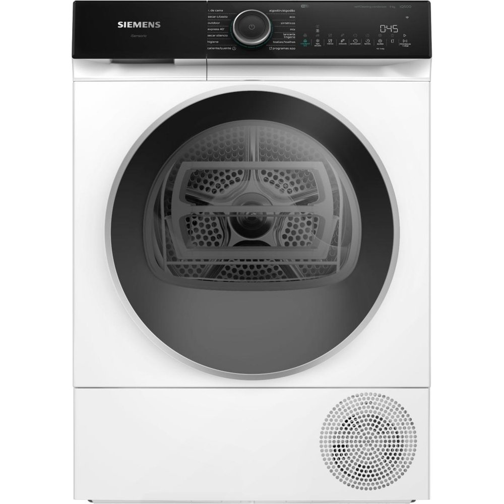 Siemens - Secadora Siemens iQ500, 9 kg, boma de calor - WQ46N2D0ES.