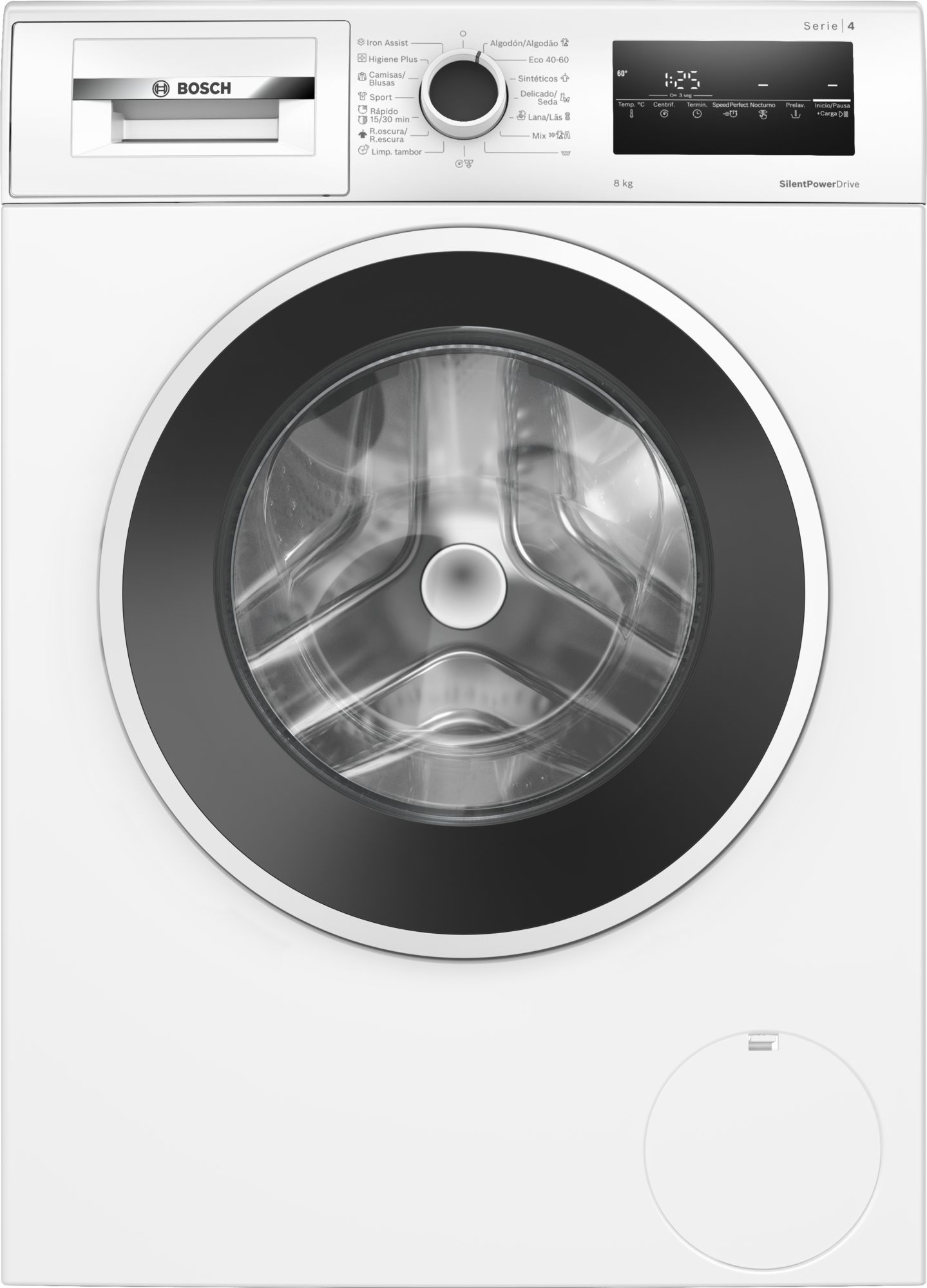 Bosch Serie 4 Lavadora de carga frontal 8 kg máx. 1200 rpm WAN24280ES