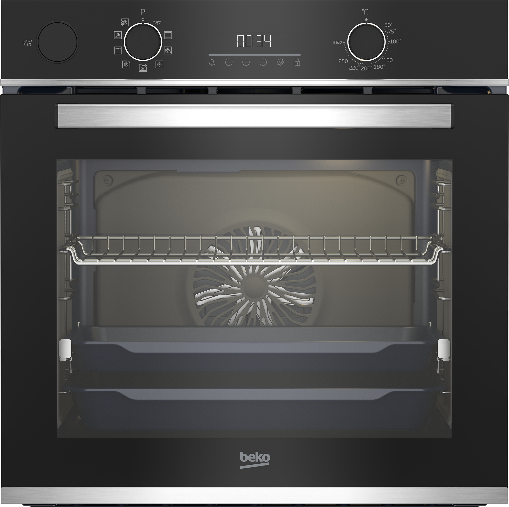 HORNO BEKO BBIS13300XMSE MULTIFUNCION NEGRO