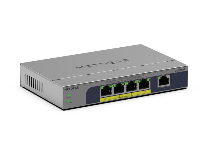 NETGEAR GS105PP No administrado Gigabit Ethernet GS105PP-300EUS
