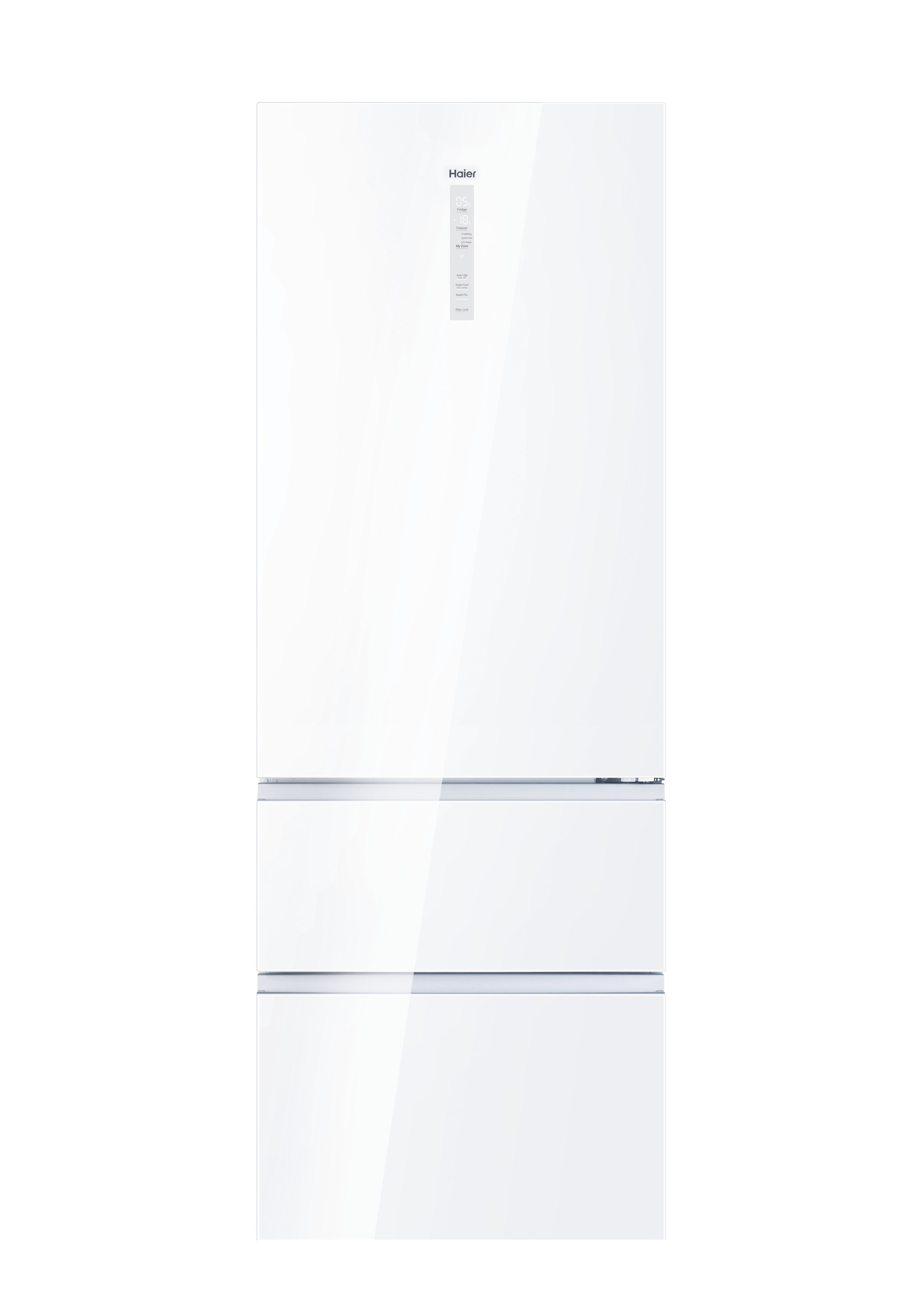 Haier - Frigorífico combi Haier, Wifi, Total No Frost, 70 cm de ancho 3D 70 Series 7- HTW7720DNGW.