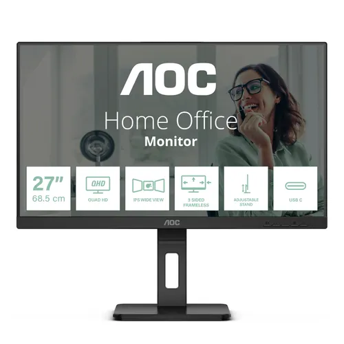 AOC Q27P3CV pantalla para PC 68,6 cm (27") 2560 x 1440 Pixeles Q27P3CV