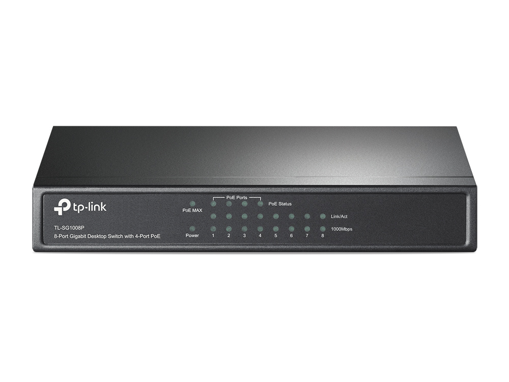 TP-Link TL-SG1008P switch No administrado Gigabit Ethernet TL-SG1008P