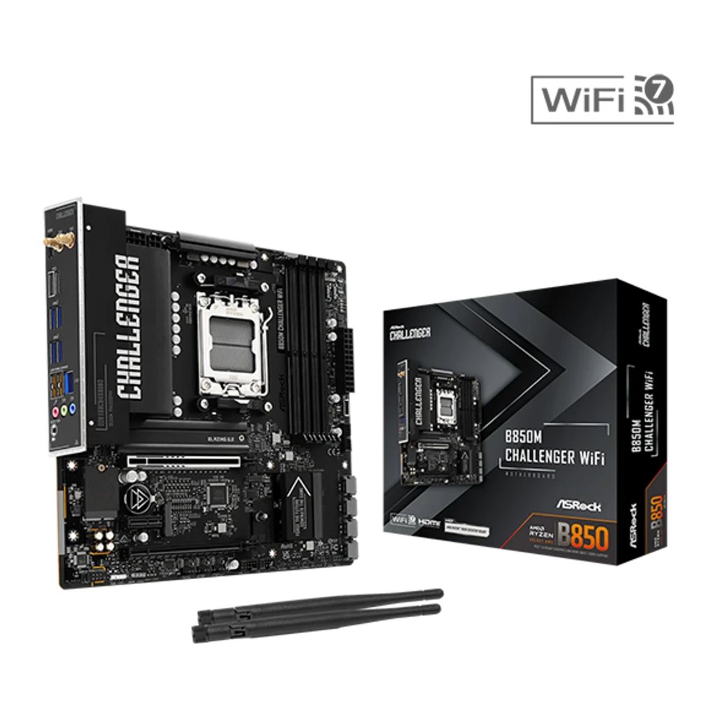 Placa AMD ASROCK B850M Challenger WiFi Socket AM5