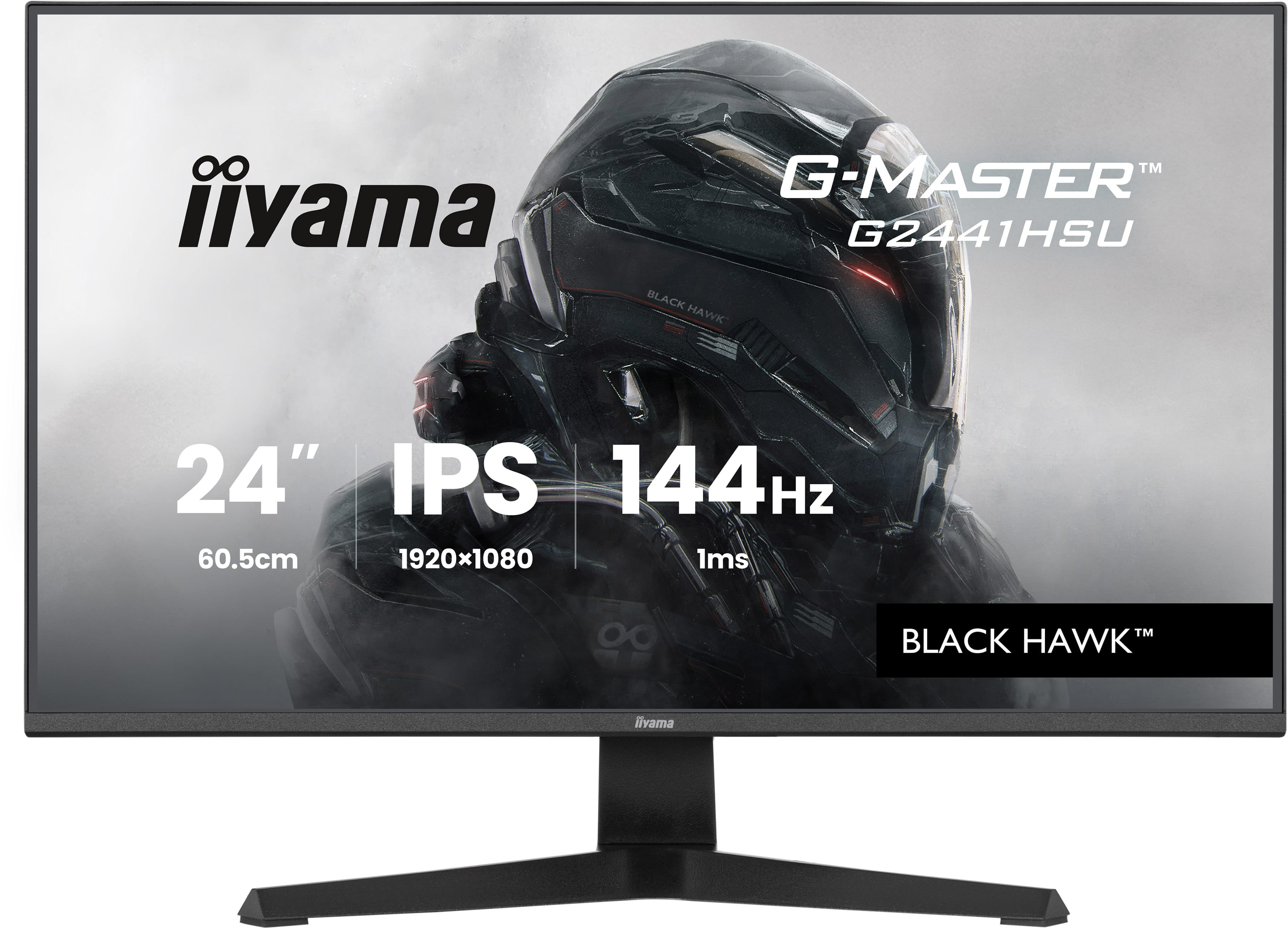 iiyama G2441HSU-B1 pantalla para PC 60,5 cm (23.8") 1920 x G2441HSU-B1