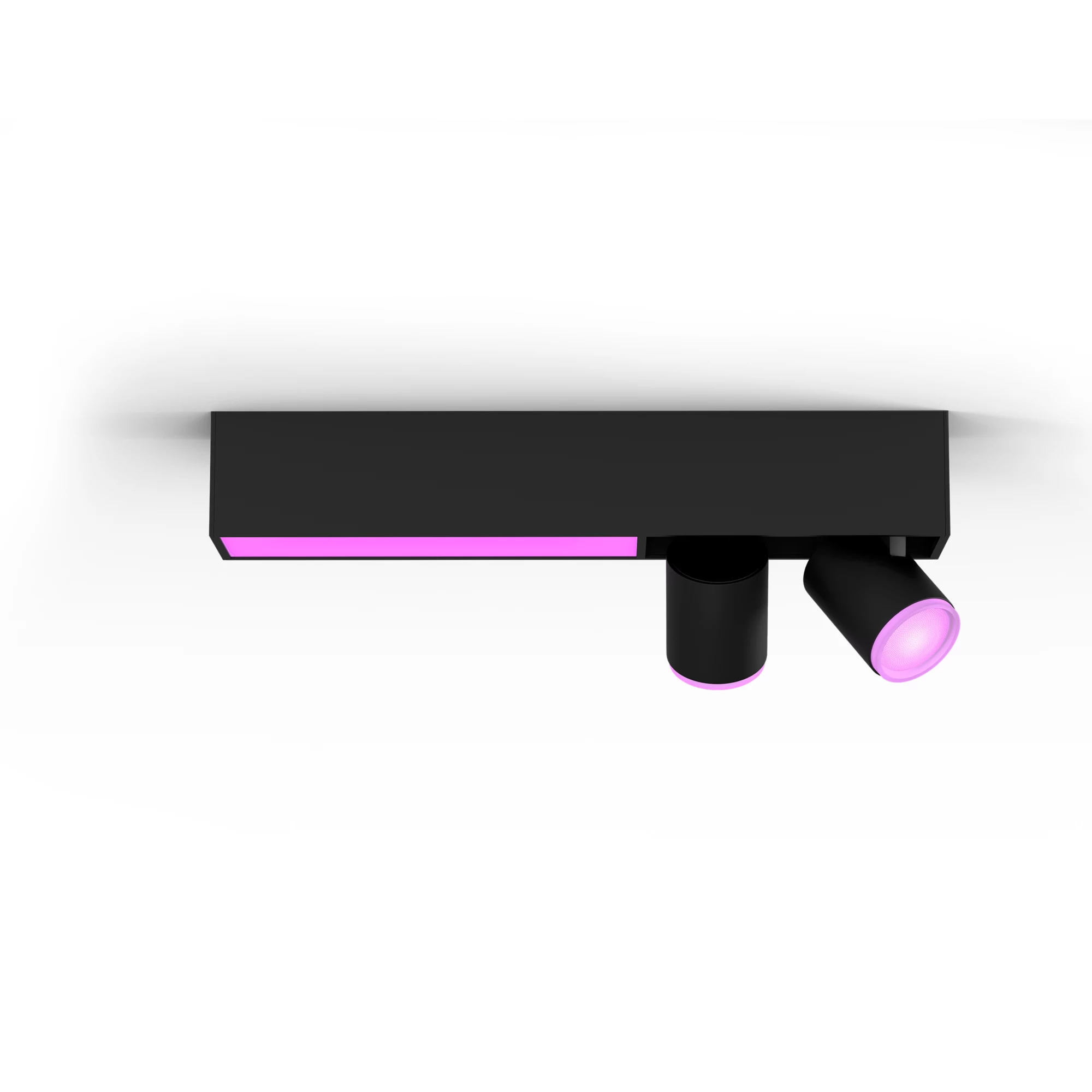 Philips Hue White & Color Ambiance Plafón Centris De Dos Focos Negro
