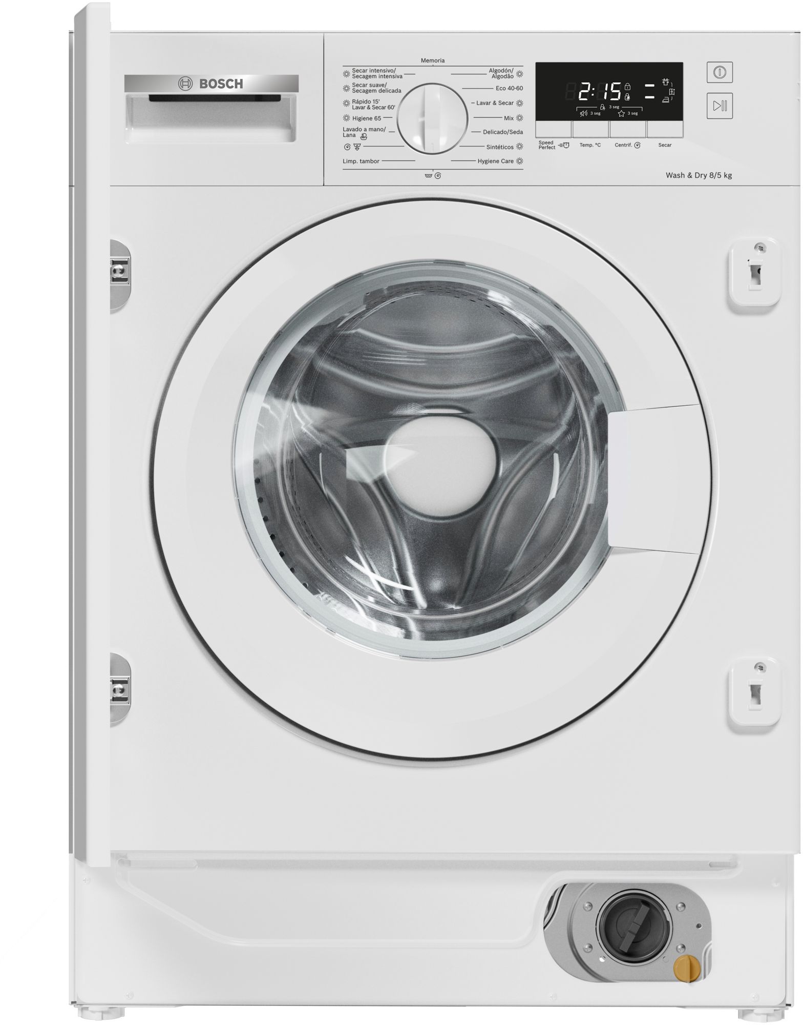 LAVADORA SECADORA BOSCH WKD28260ES 8/5 KG 1400 RPM E BLANCO