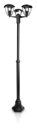 Philips - Farola de exterior 3 brazos Serie Creek.