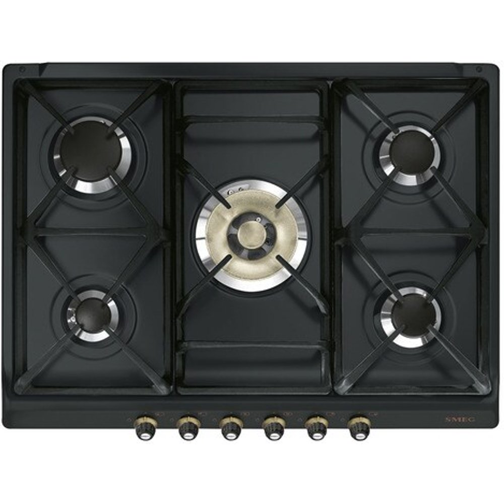 Smeg - Placa gas Smeg 5 quemadores - SR775AO.