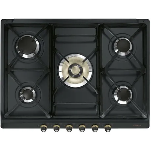 Smeg - Placa gas Smeg 5 quemadores - SR775AO.