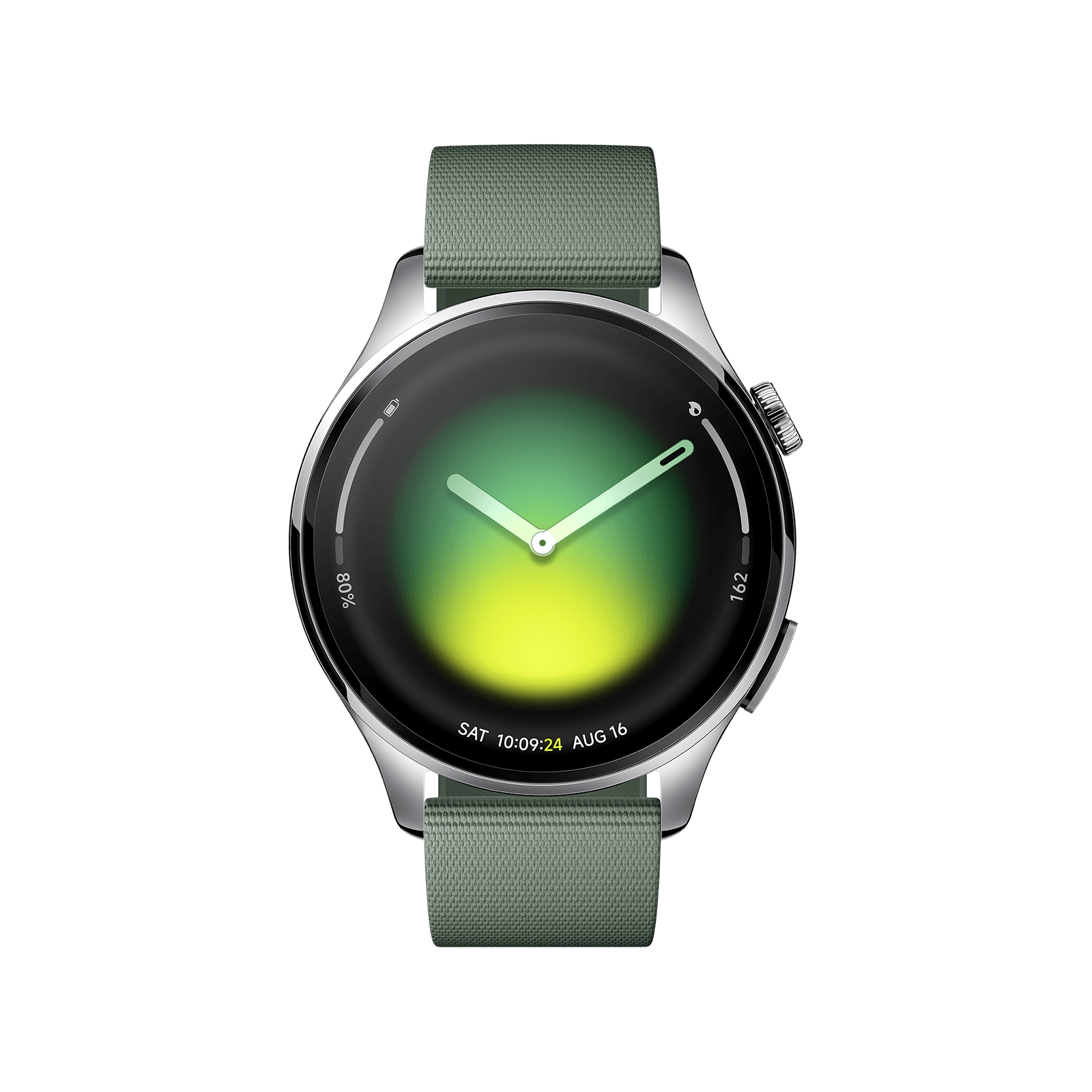 Smartwatch - Xiaomi Watch 5, Correa 135-205 mm, Pantalla AMOLED 1,54”, +150 Modos Deportivos, 18 días Autonomía, Verde