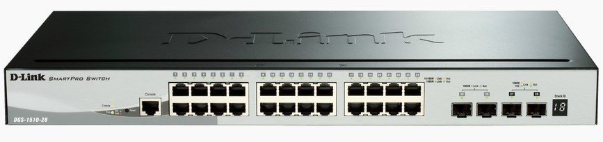 D-Link DGS-1510-28X Switch gestionado apilable de 28 DGS-1510-28X