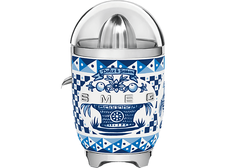 Exprimidor - Smeg Blu Mediterraneo por D&G, 70 W, 50's Style