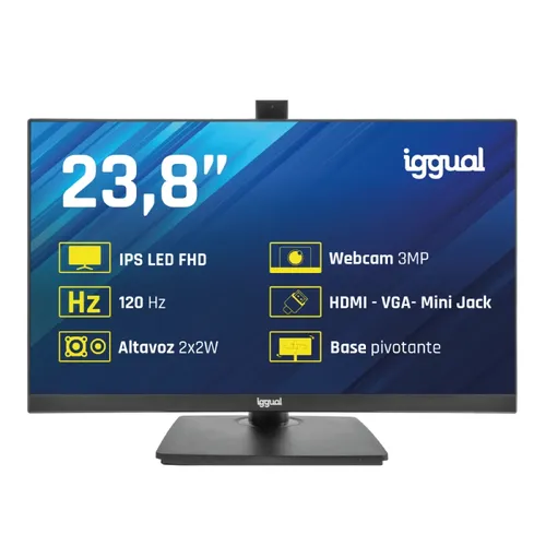 iggual Webcam 24" FHD IPS 120Hz 1ms