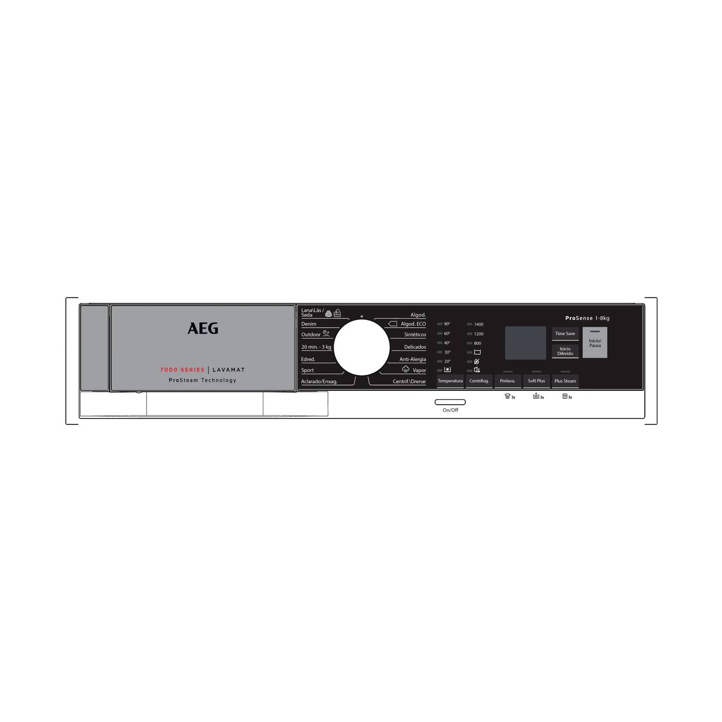 AEG panel mandos, asa, AEG 140142735012