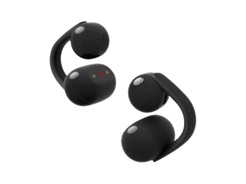 Auriculares True Wireless - Sony LinkBuds Clip, Estilo abierto, 3 modos de escucha, IPX4, Llamadas nítidas, 37 horas, IA, Táctil, iOS/Android, Negro