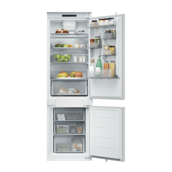 FRIGORIFICO DOS PUERTAS INTEGRABLE CANDY CNBQL3518EV E ALTO 177.2 CM ANCHO 54 CM