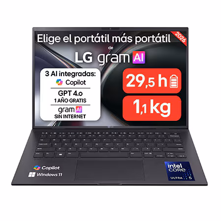 LG 14ZB90S-G.AA55BN U5-115U 16GB 512GB W11H 14