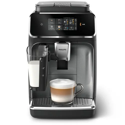 Philips - Cafetera superautomática Philips serie 2300 EP233940 con 4 tipos de bebida.