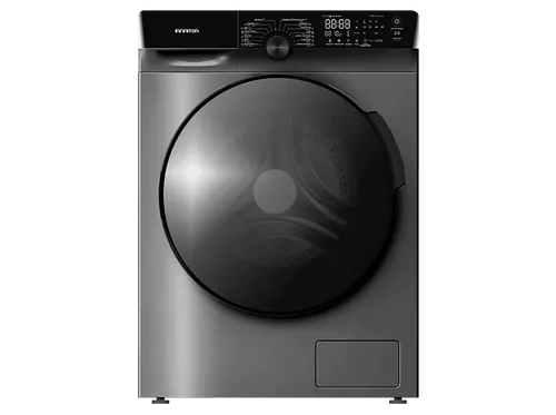 Lavadora secadora - Infiniton WSD-K0A7D5DK, 10 kg/7 kg, 1500 rpm, Función Vapor Care, Inverter, Lavado en Frío, Dark Inox