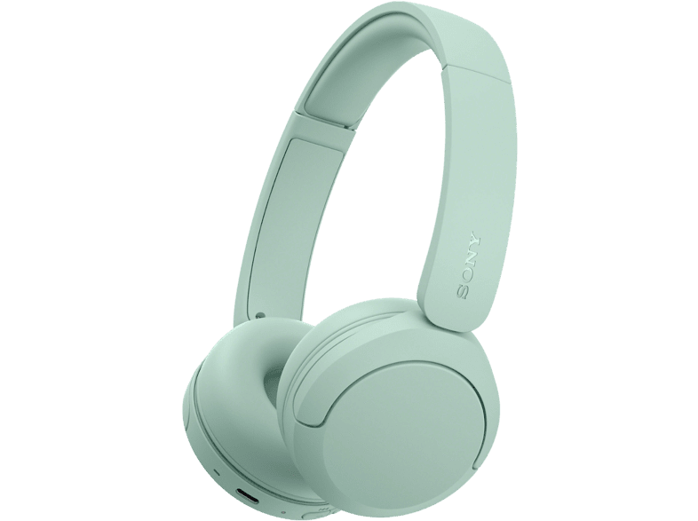 Auriculares inalámbricos - Sony WH-CH535G, Bluetooth 6.0, 55 h batería, Carga rápida, 360 Reality Audio, Conexión multipunto, Diadema, Verde