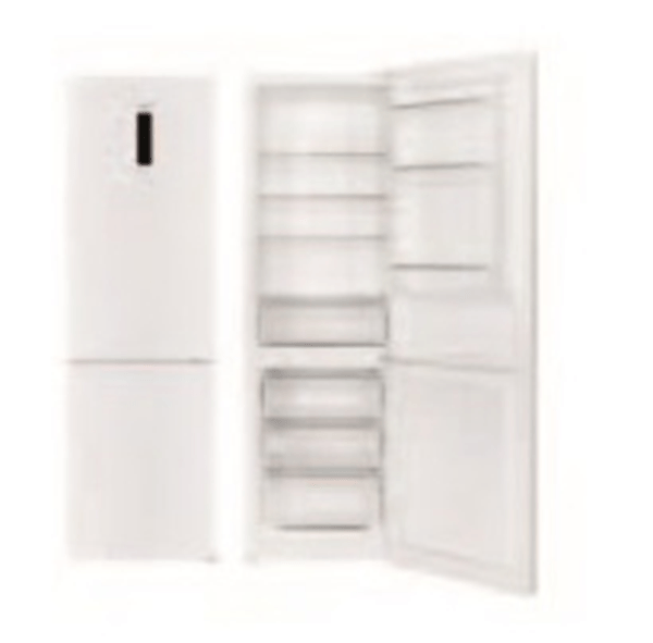 FRIGORIFICO COMBI EDESA EFC-18330 NF WH NOFROST D ALTO 186 CM ANCHO 60 CM BLANCO