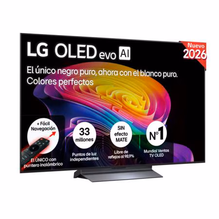 LG 55C64LA Smart TV OLED Evo 55" 4K α11 Gen 3 AI
