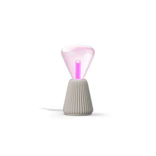 Philips Hue Pack Bombilla Lightguide Triangular + Base Lámpara, Impreso 3d, En Color Arena