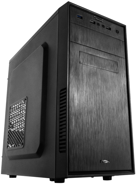 CAJA MICROATX NOX FORTE NEGRA S/F USB 3.0 VENT.12CM