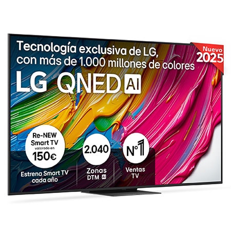 Smart TV LG QNED AI QNED81 75 pulgadas 4K 2025 - 75QNED81A6A