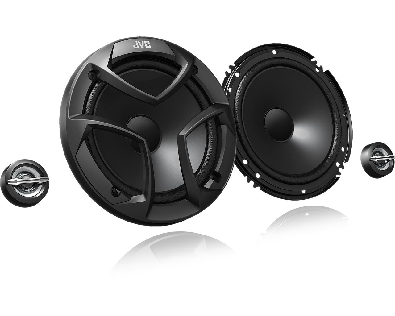 Altavoces de coche JVC 2 vías 30W RMS Negro CS-JS600
