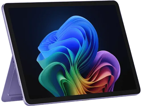 Convertible 2 en 1 - Microsoft Surface Pro Copilot+ PC, 12"Táctil, Snapdragon® X Plus, 16GB RAM, 512GB, Adreno™ Onboard Graphics, Windows11H, Violet