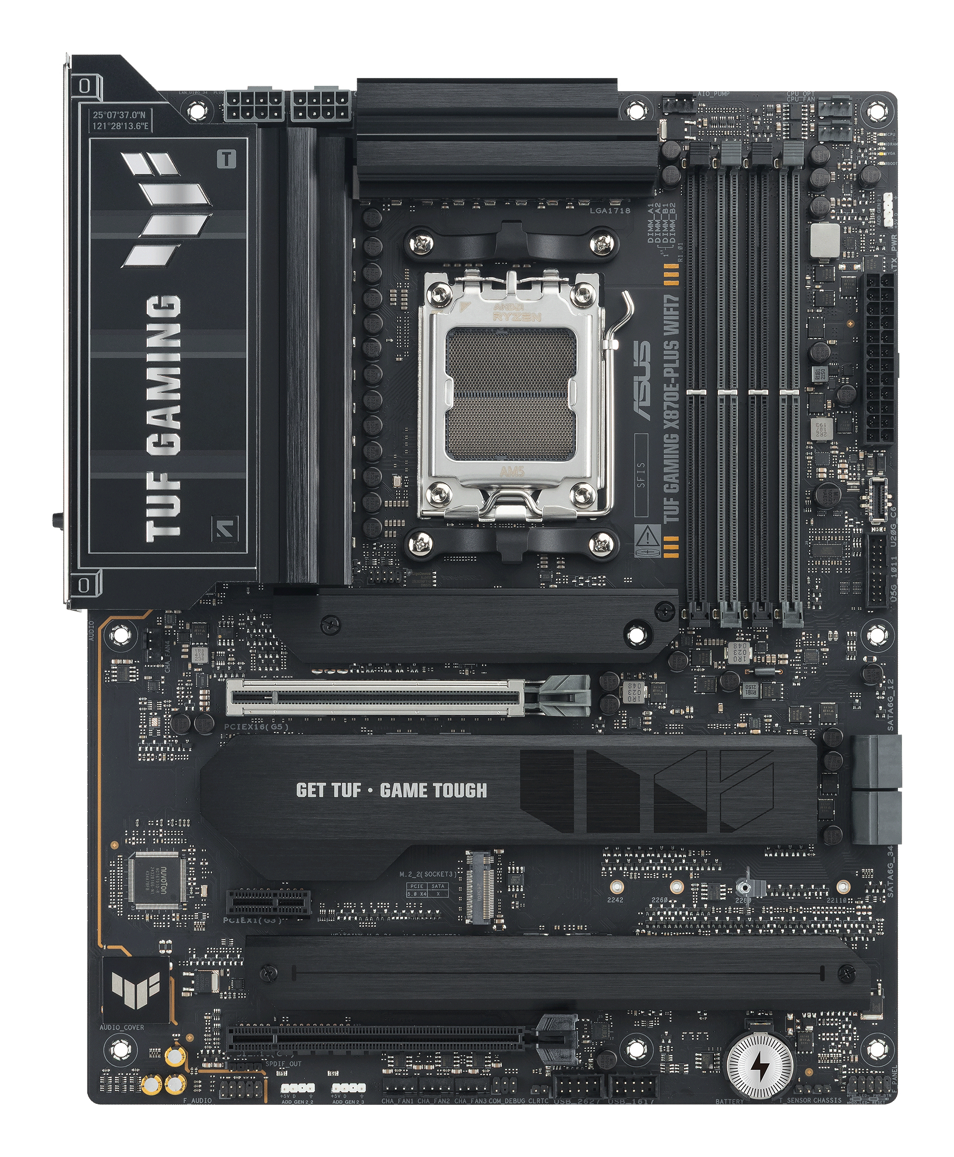 ASUS TUF GAMING X870E-PLUS WIFI7 AMD X870E Zócalo AM5 90MB1M70-M0EAY0