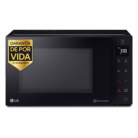 Microondas Grill, Smart Inverter, 1000W de 25 litros, Negro - MH6535GIS
