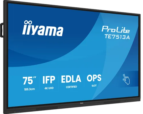 iiyama TE7513A-B2AG Panel Plano Interactivo IFP 75" IPS TE7513A-B2AG