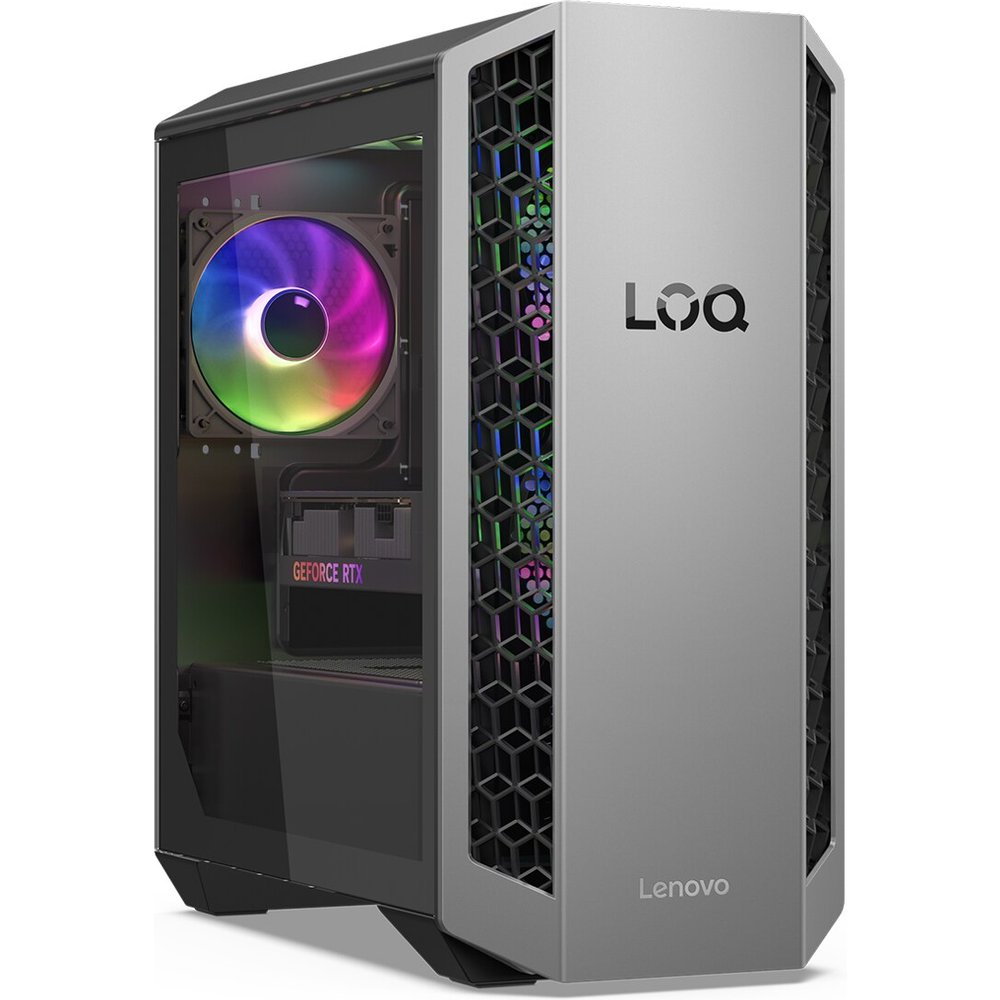 LENOVO - Sobremesa Gaming Lenovo LOQ Tower 26ADR10, Ryzen 7-8745HX, 16GB, 512GB SSD, Nvidia GeForce RTX 5060 Ti 8GB, W11.