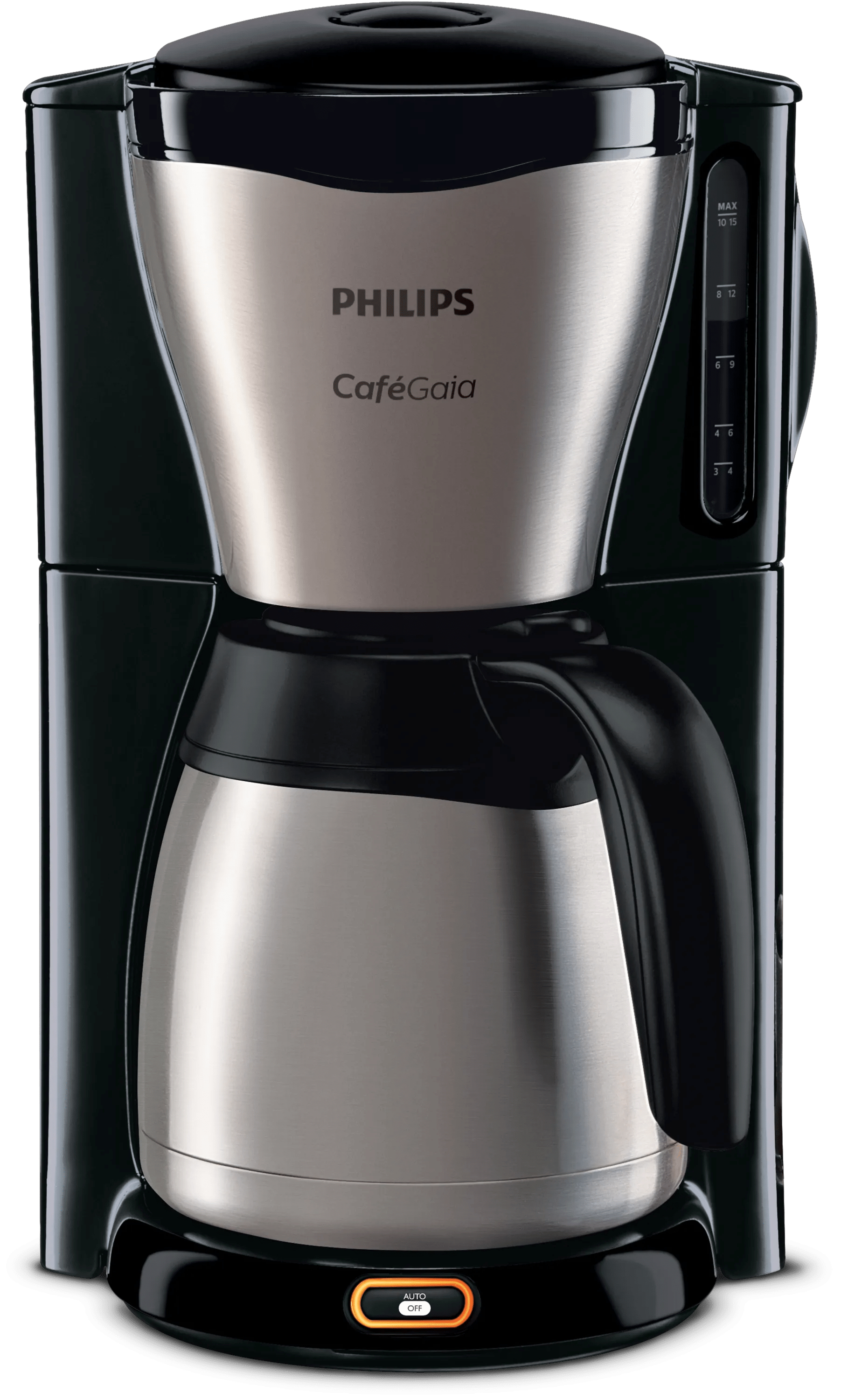 Cafetera de goteo Philips Café Gaia HD7548/20 1,32L 15 tazas 1100W Negro
