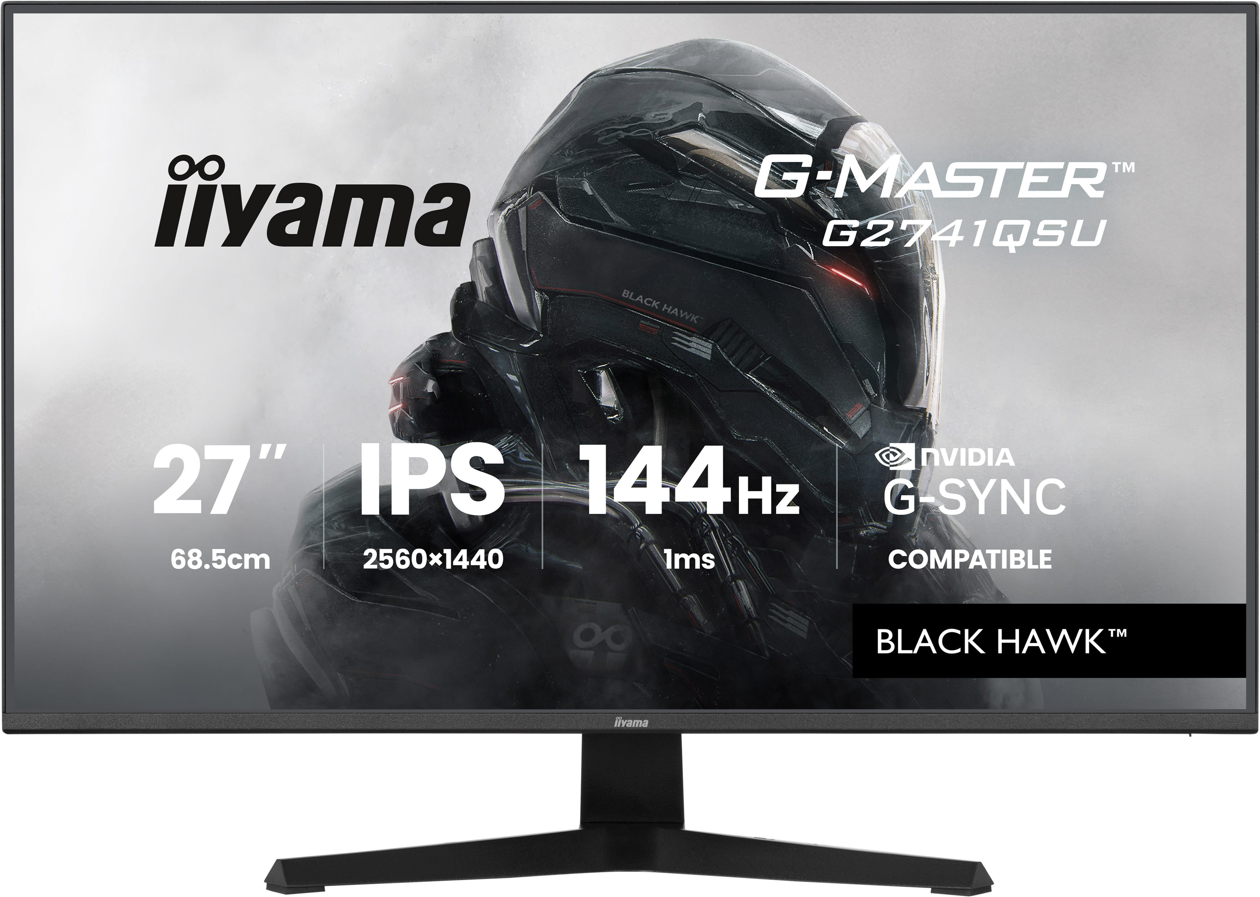 iiyama G-MASTER G2741QSU-B1 pantalla para PC 68,6 cm (27") G2741QSU-B1